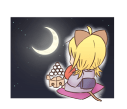 Kura on kitten sticker #451702