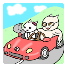 Macho Cat in Summer <2nd Collection> sticker #452228