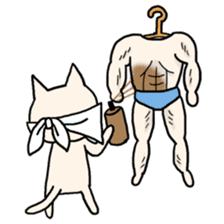 Macho Cat in Summer <2nd Collection> sticker #452231