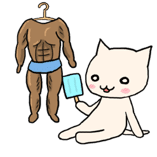 Macho Cat in Summer <2nd Collection> sticker #452232