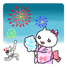 Macho Cat in Summer <2nd Collection> sticker #452234