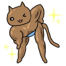 Macho Cat in Summer <2nd Collection> sticker #452247