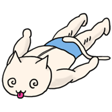 Macho Cat in Summer <2nd Collection> sticker #452254