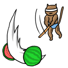 Macho Cat in Summer <2nd Collection> sticker #452257