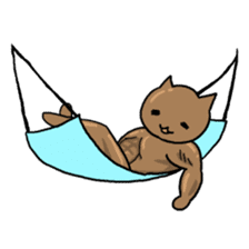 Macho Cat in Summer <2nd Collection> sticker #452262