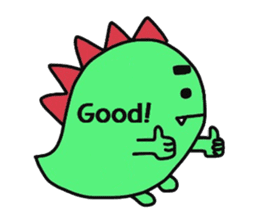 Bearish dinosaur Alex(English ver.) sticker #452265