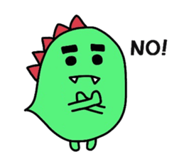 Bearish dinosaur Alex(English ver.) sticker #452269