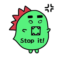 Bearish dinosaur Alex(English ver.) sticker #452270