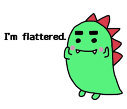 Bearish dinosaur Alex(English ver.) sticker #452271