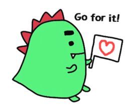 Bearish dinosaur Alex(English ver.) sticker #452272