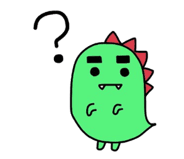 Bearish dinosaur Alex(English ver.) sticker #452273