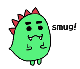 Bearish dinosaur Alex(English ver.) sticker #452283