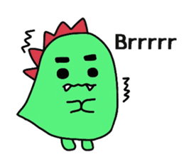 Bearish dinosaur Alex(English ver.) sticker #452285