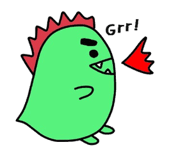Bearish dinosaur Alex(English ver.) sticker #452289