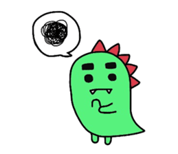 Bearish dinosaur Alex(English ver.) sticker #452291