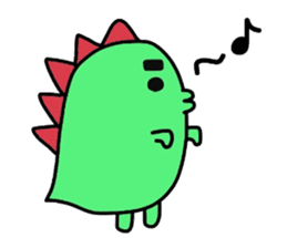 Bearish dinosaur Alex(English ver.) sticker #452295