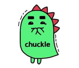 Bearish dinosaur Alex(English ver.) sticker #452297