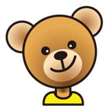 Funky Bear sticker #452466