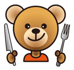 Funky Bear sticker #452473