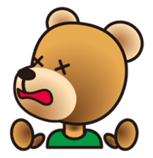 Funky Bear sticker #452475