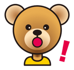 Funky Bear sticker #452477