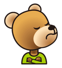 Funky Bear sticker #452478