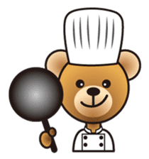 Funky Bear sticker #452483