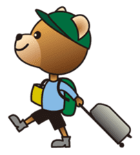 Funky Bear sticker #452484