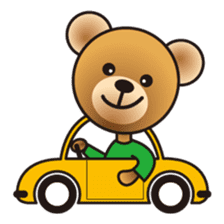 Funky Bear sticker #452486