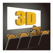 Funky Bear sticker #452488