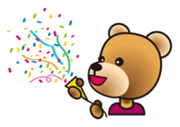 Funky Bear sticker #452499