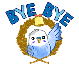 Budgerigar full sticker #452611