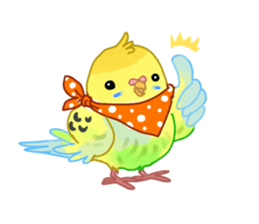 Budgerigar full sticker #452613