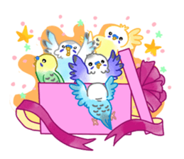 Budgerigar full sticker #452619
