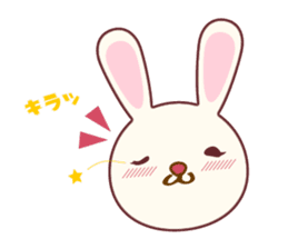 Fussy Rabbit Animal to become the habit sticker #452709