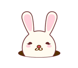 Fussy Rabbit Animal to become the habit sticker #452717