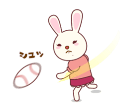 Fussy Rabbit Animal to become the habit sticker #452722