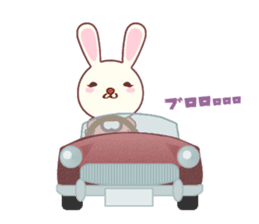 Fussy Rabbit Animal to become the habit sticker #452724