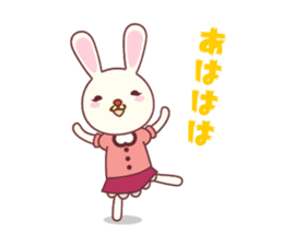 Fussy Rabbit Animal to become the habit sticker #452727