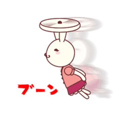 Fussy Rabbit Animal to become the habit sticker #452729