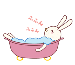 Fussy Rabbit Animal to become the habit sticker #452731