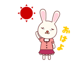 Fussy Rabbit Animal to become the habit sticker #452733