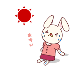 Fussy Rabbit Animal to become the habit sticker #452736