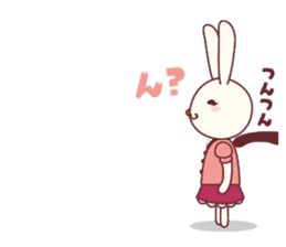 Fussy Rabbit Animal to become the habit sticker #452737