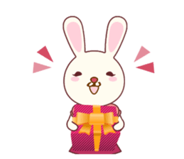 Fussy Rabbit Animal to become the habit sticker #452739