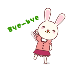 Fussy Rabbit Animal to become the habit sticker #452744