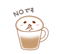 cappu-cyan sticker #453070