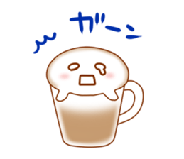 cappu-cyan sticker #453079