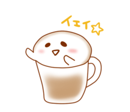 cappu-cyan sticker #453081