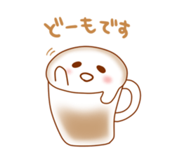 cappu-cyan sticker #453082